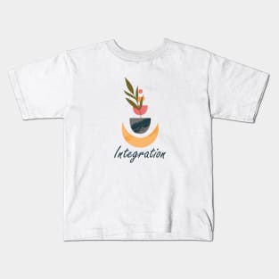 Integration Bohemian Art, inspirational meanings Kids T-Shirt